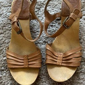 Massimo Dutti Sandals Leather Size 7